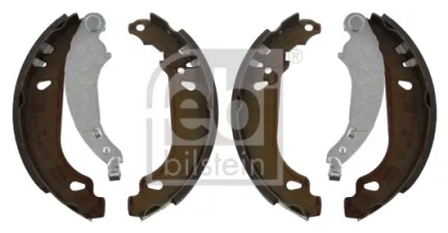 Febi Rear Brake Shoe Kit For Peugeot 206 206 Van 206+