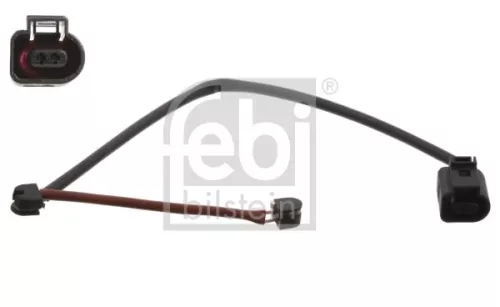 Febi Front Left Or Right Brake Pad Wear Sensor For Porsche 