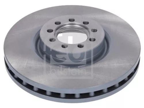 2x Febi Front Vented Brake Discs Fits Iveco Daily 290mm