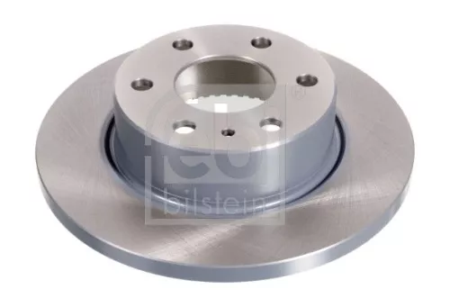 2x Febi Rear Solid Brake Disc For Iveco Daily