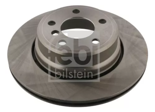 2x Febi Rear Internally Vented Brake Disc For Bmw X5