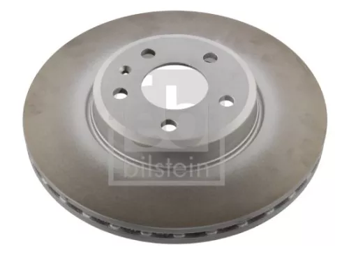 2x Febi Front Internally Vented Brake Disc For Audi Audi (Faw) A4 A4 Allro