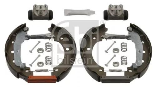 Febi Rear Brake Shoe Kit For Nissan Renault Kangoo Kubistar