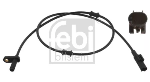 Febi Rear Left Or Right  Abs Wheel Speed Sensor For Mercedes-benz Sl Slr