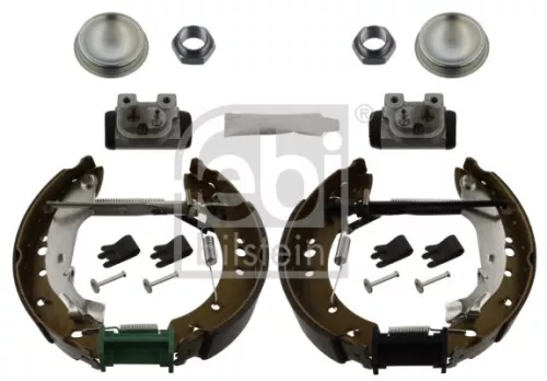 Febi Rear Brake Shoe Kit For Citroën C2 C2 Enterprise C3