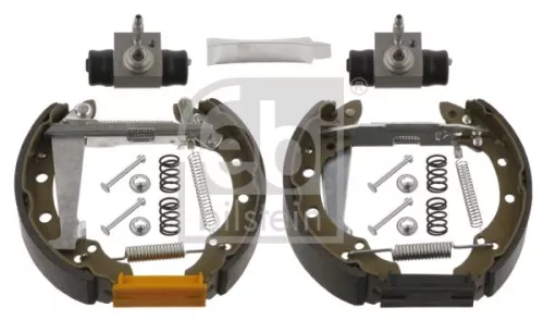 Febi Rear Brake Shoe Kit For Audi Seat Vw 80 A2 Cordoba Coupe Derby Fox