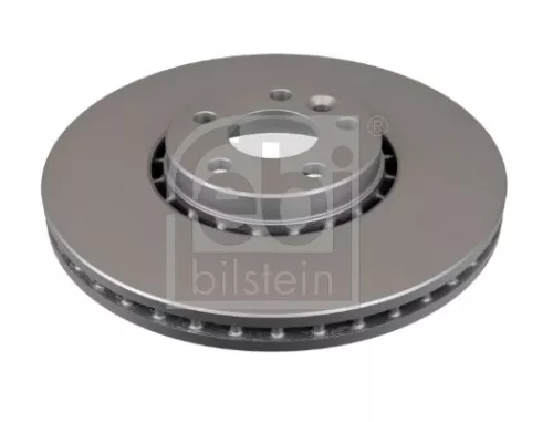 2x Febi Front Internally Vented Brake Disc For Volvo Xc60