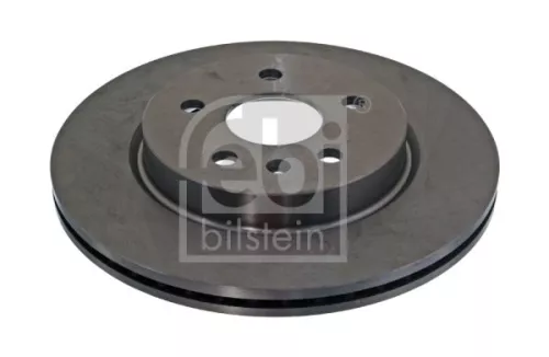 2x Febi Rear Internally Vented Brake Disc For Chevrolet Opel Saab Vauxhall