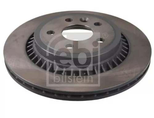 2x Febi Rear Internally Vented Brake Disc For Volvo Xc60