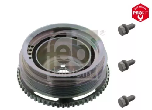 Febi Crankshaft Pulley  For Fiat Opel Vauxhall Combo Doblo Fiorino 