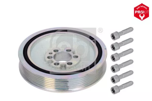 Febi Crankshaft Pulley  For Fiat Lancia Bravo Coupe Kappa Lybra Mar