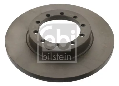 2x Febi Rear Solid Brake Disc For Ford Transit