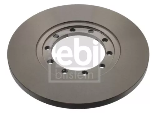 2x Febi Rear Solid Brake Disc For Ford Transit