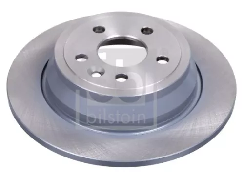 2x Febi Rear Solid Brake Disc For Land Rover Freelander 2