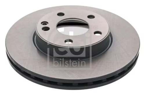 2x Febi Front Internally Vented Brake Disc For Mercedes-benz A-class B-cla