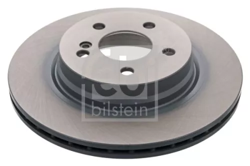 2x Febi Rear Internally Vented Brake Disc For Mercedes-benz C-class E-clas