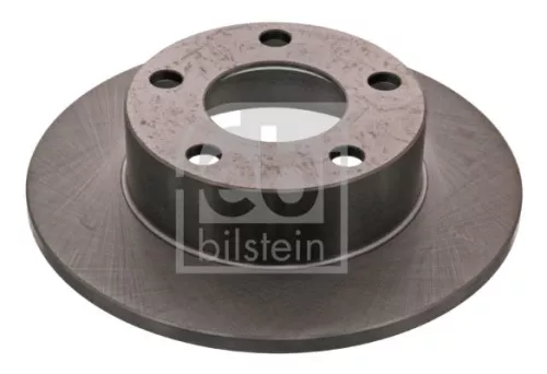 2x Febi Rear Solid Brake Disc For Audi A6