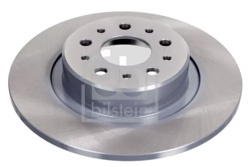 2x Febi Rear Solid Brake Disc For Alfa Romeo 147 156 Gt