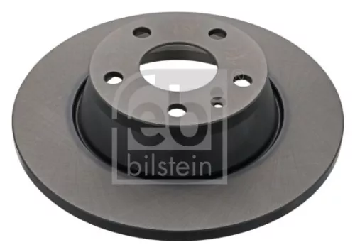 2x Febi Rear Solid Brake Discs Fits Audi Tt 286mm