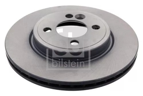 2x Febi Front Internally Vented Brake Disc