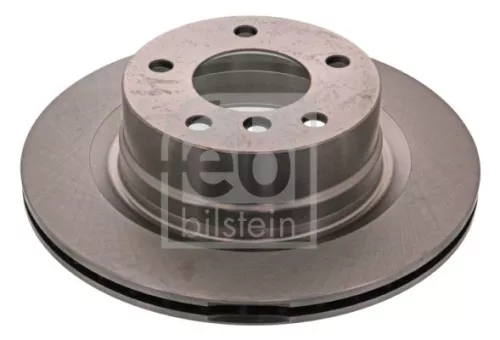 2x Febi Rear Internally Vented Brake Disc For Bmw 1