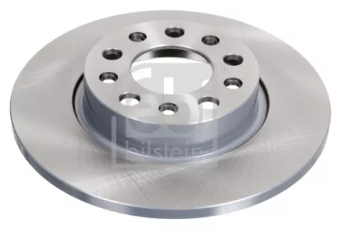 2x Febi Rear Solid Brake Disc For Alfa Romeo Fiat Jeep 159 500x Brera Comp