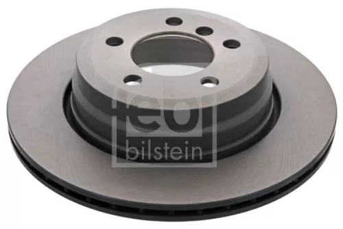 2x Febi Rear Internally Vented Brake Disc For Bmw 7