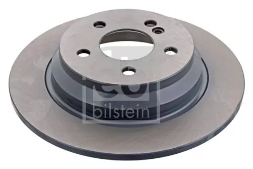 2x Febi Rear Solid Brake Discs Fits Mercedes Sl 300mm
