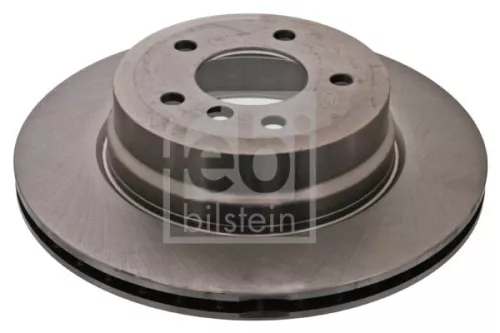 2x Febi Rear Internally Vented Brake Disc For Bmw 1