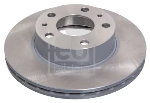 2x Febi Front Internally Vented Brake Disc For Citroën Fiat Opel Peugeot V