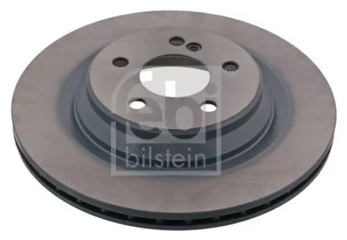 2x Febi Rear Internally Vented Brake Disc For Mercedes-benz S-class