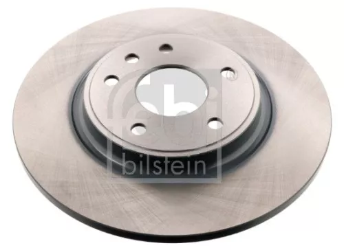 2x Febi Rear Solid Brake Disc For Chrysler Dodge Fiat Lancia Freemont Gran