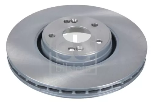 2x Febi Front Internally Vented Brake Disc For Renault Laguna
