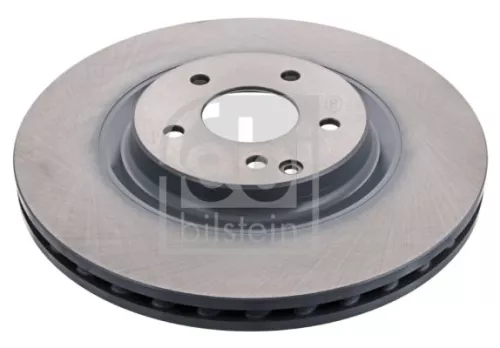 2x Febi Front Internally Vented Brake Disc For Mercedes-benz C-class Clc-c