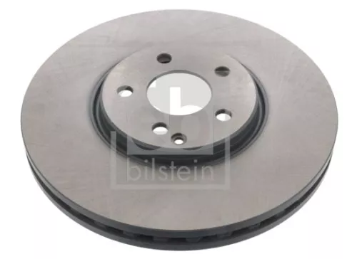2x Febi Front Internally Vented Brake Disc For Mercedes-benz E-class