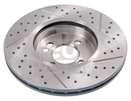 FEBI BILSTEIN FEBI BILSTEIN 43954 2x Febi Front Perforated/vented Brake Disc For Mini Mini Mini Clubman 