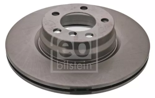 2x Febi Front Internally Vented Brake Disc For Bmw 2 3 4