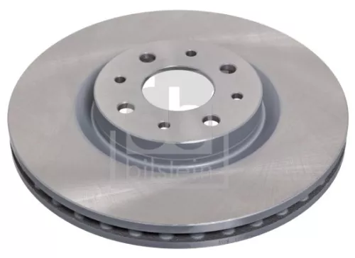 2x Febi Front Internally Vented Brake Disc For Abarth Alfa Romeo Chrysler 