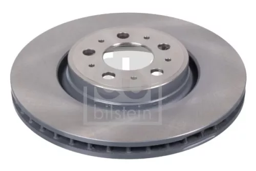 2x Febi Front Internally Vented Brake Disc For Volvo S60 S80 V70 Xc70