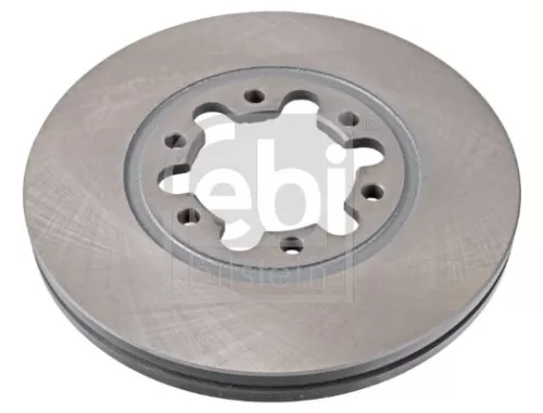2x Febi Front Internally Vented Brake Disc For Ford Ford Asia & Oceania Fo