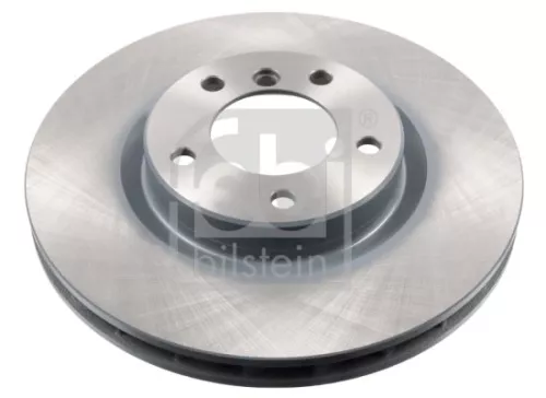 Febi Single Front Left Internally Vented Brake Disc For Bmw 3