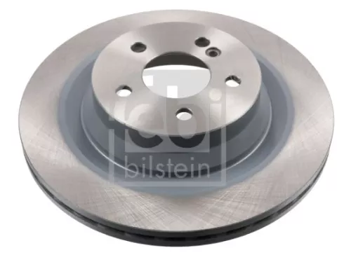 2x Febi Rear Internally Vented Brake Disc For Mercedes-benz Cls E-class