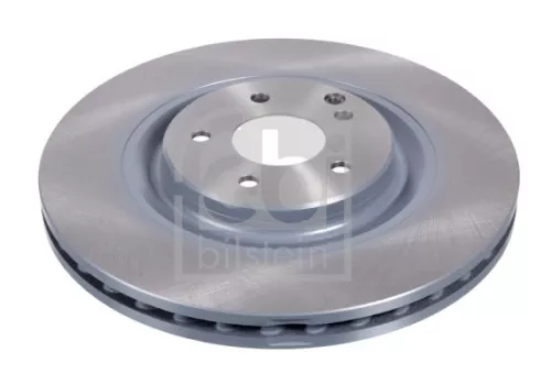 2x Febi Front Internally Vented Brake Disc For Mercedes-benz C-class Clk