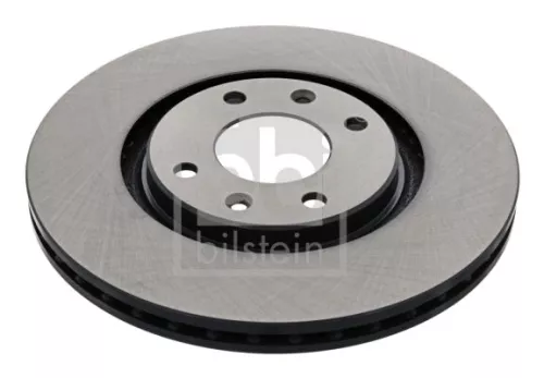 2x Febi Front Internally Vented Brake Disc For Citroën Peugeot 306 405 Xan