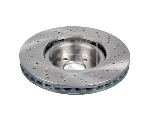 FEBI BILSTEIN FEBI BILSTEIN 44007 2x Febi Front Perforated/vented Brake Discs Fits Mercedes C-class E-class Slc Sl 