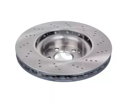 FEBI BILSTEIN FEBI BILSTEIN 44008 2x Febi Front Perforated/vented Brake Discs Fits Mercedes C-class E-class Slc Sl 