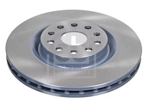 2x Febi Front Internally Vented Brake Disc For Lancia Thesis