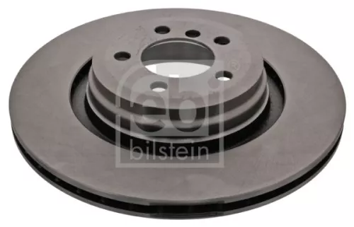 2x Febi Rear Internally Vented Brake Disc For Bmw 7