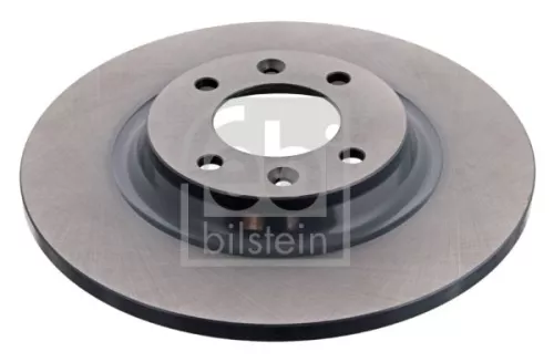 2x Febi Rear Solid Brake Discs Fits Citroën Ds Peugeot 308 308 Cc C4 Ds 4 / Ds 4