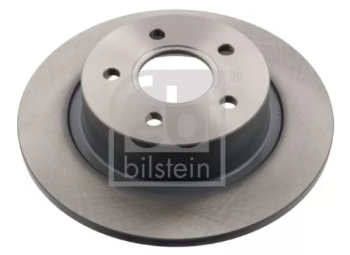 2x Febi Rear Solid Brake Discs Fits Ford Tourneo Connect Transit Connect 278mm